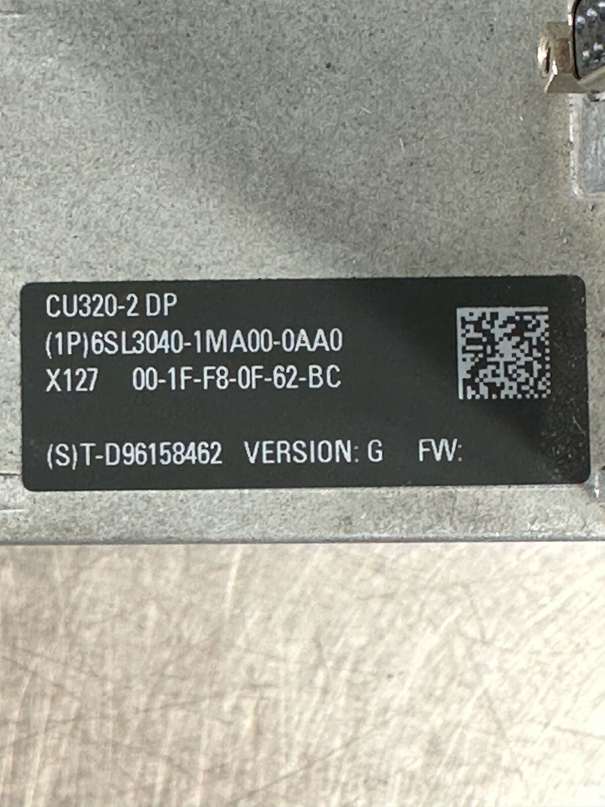 Siemens 6SL3040-1MA00-0AA0 CU320-2 DP 24 V DC 6.5 A Control Module (8.4.7)