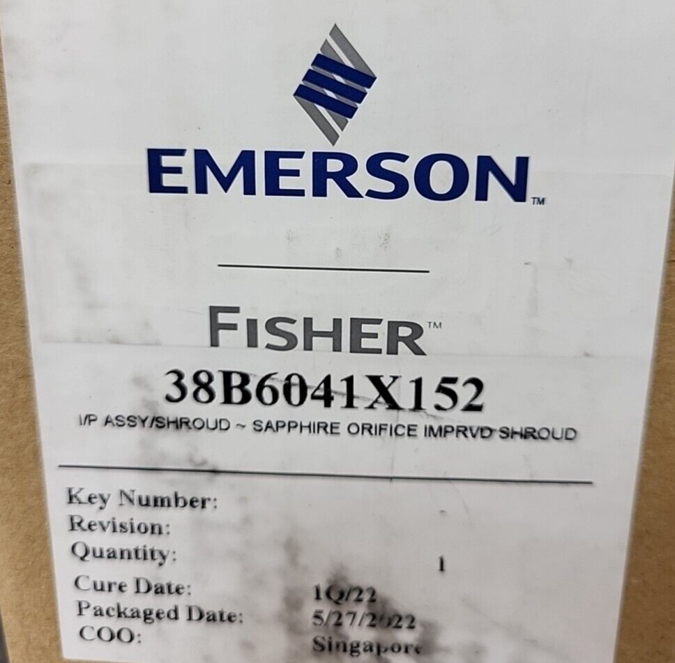 Fisher 38B6041X152 Valve Controller Ip Assembly/shroud Kit    Loc4D35