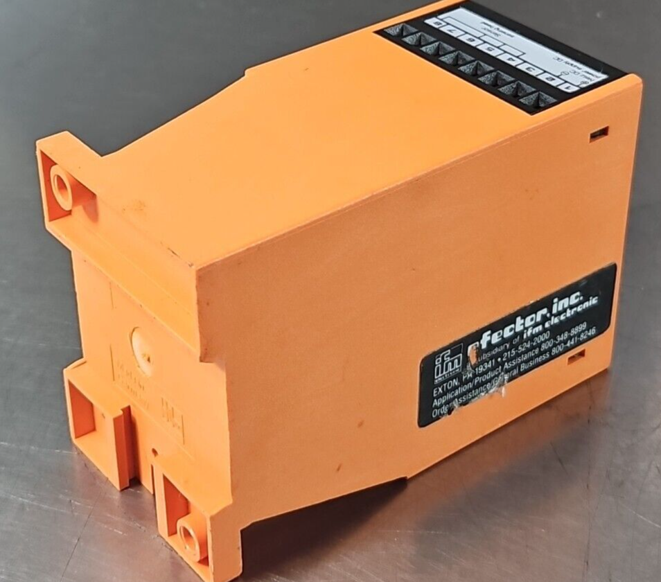 IFM Efector VSO100 Flow Monitor Type VY 31 loc4D3