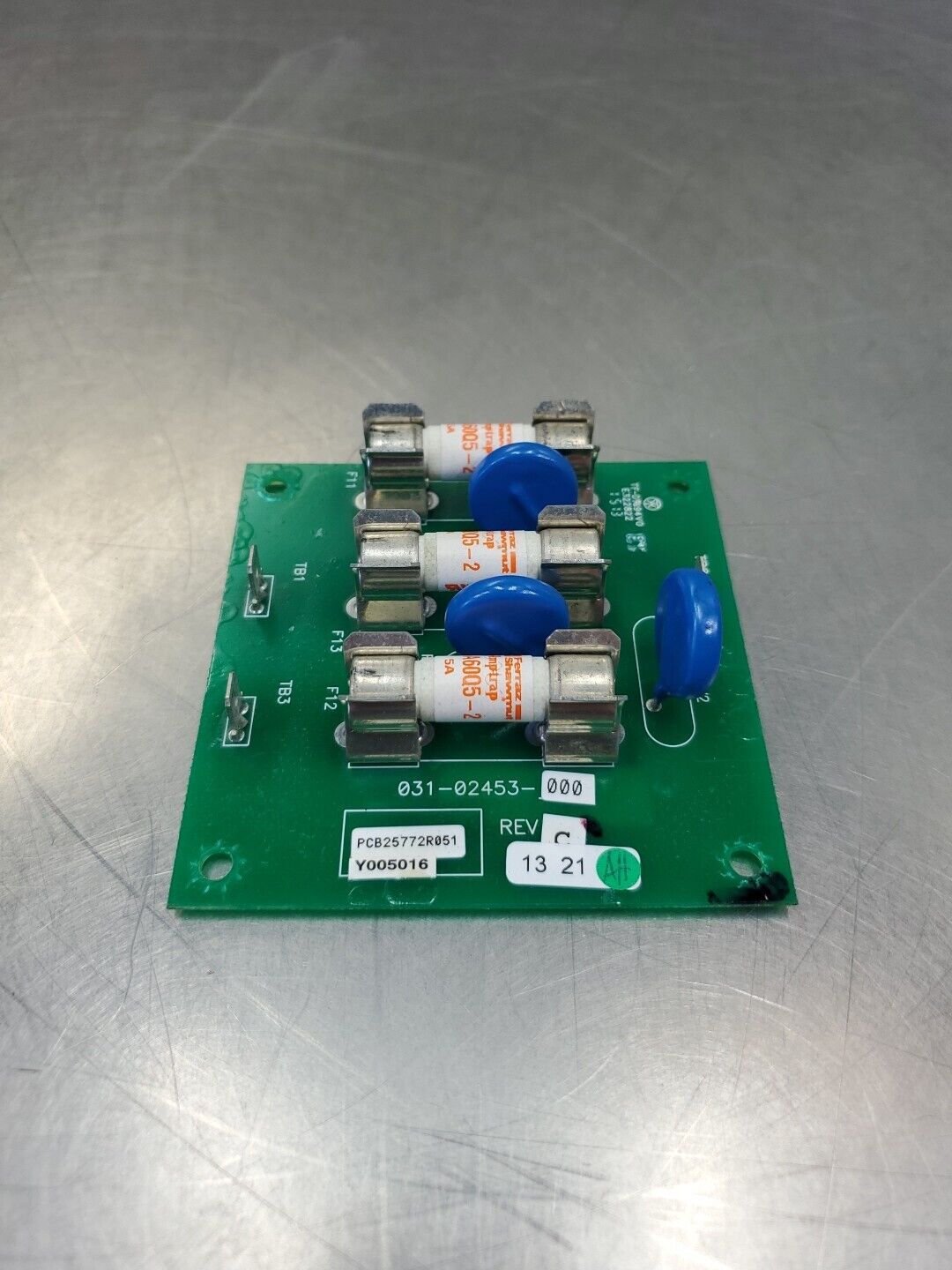 York 031-02453-000 Rev C Voltage Transient Board. 3E-8