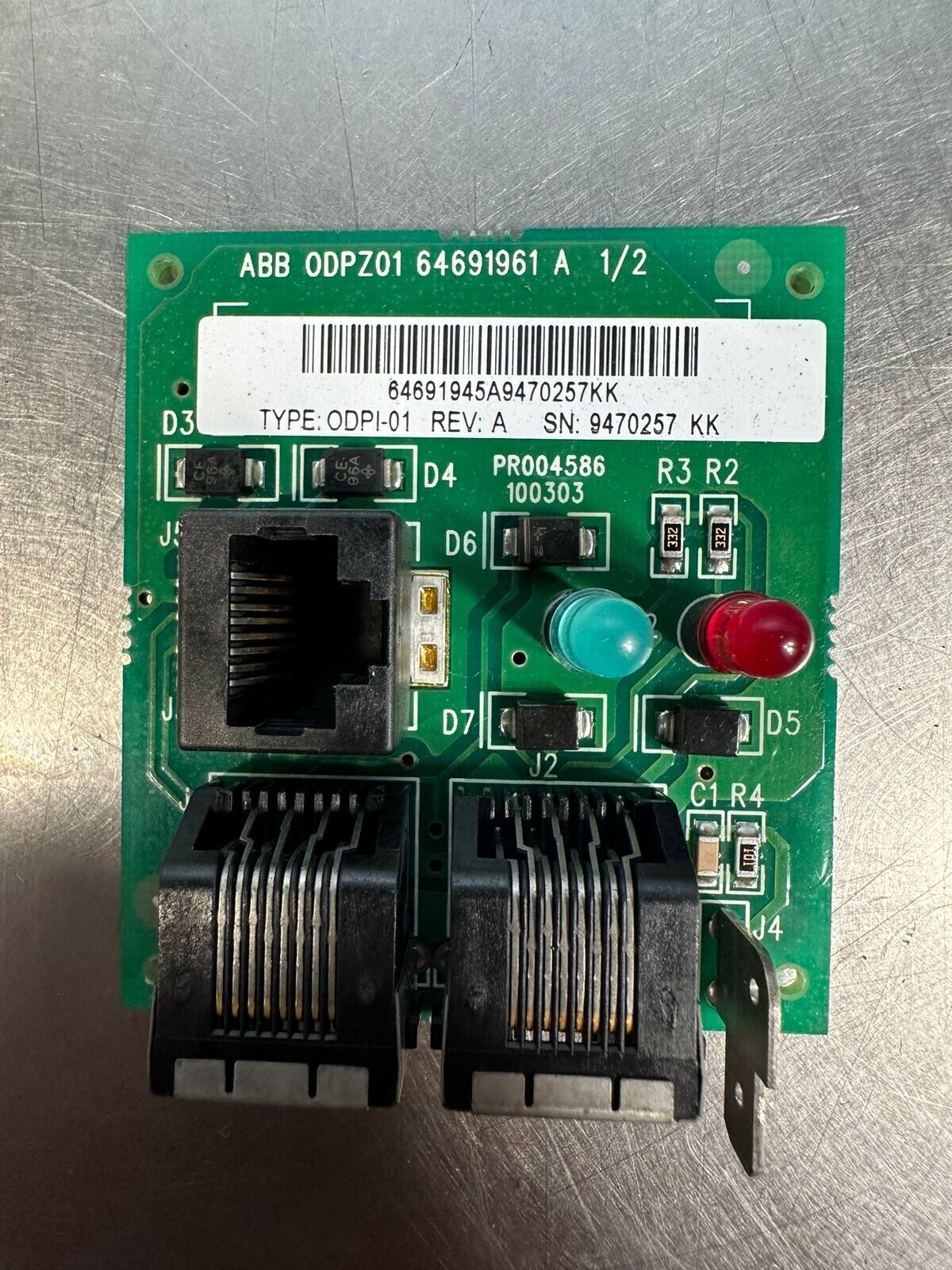 Abb ODPZ01-64691961A 1/2 Circuit Board Rev A (3E-25)