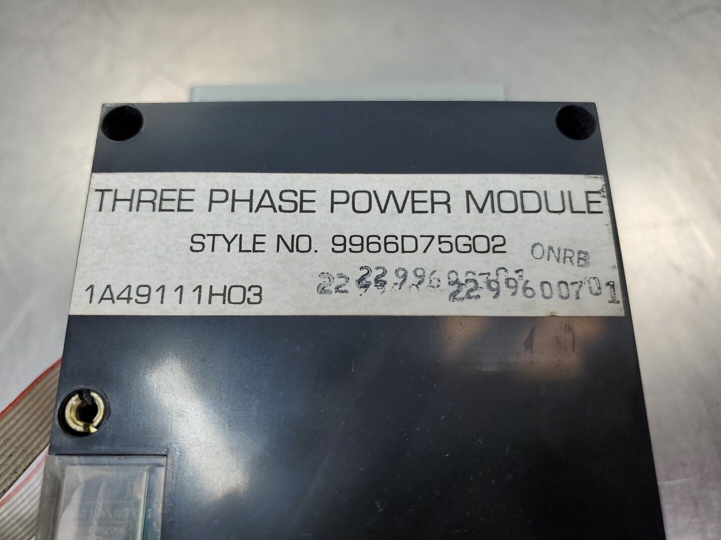 Allen-Bradley 2D78533 Digital Meter w/ 9966D75G02 3-Phase Power Supply.       2D