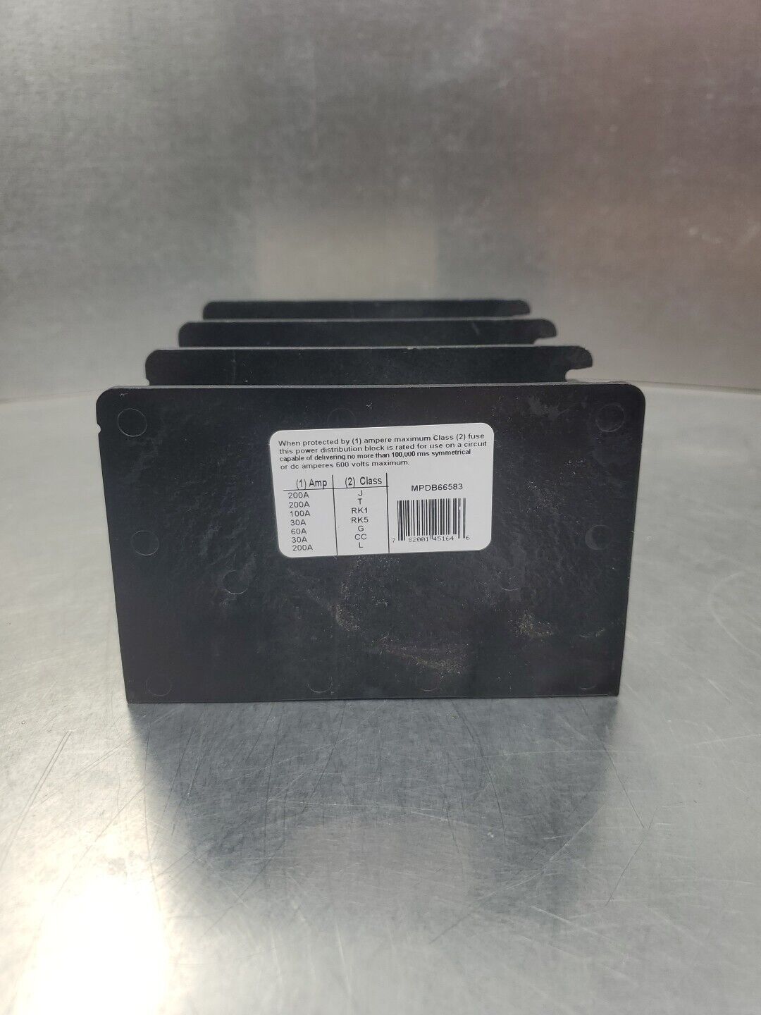 FERRAZ SHAWMUT MPDB66583 POWER DISTRIBUTION BLOCK, 1000V 3PH. 4C-31