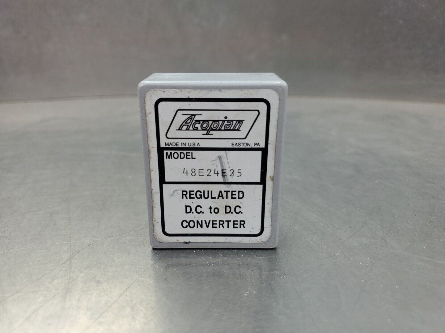 Acopian 48E24E25 Regulated DC To DC Converter Module. 4D03 Palmetto