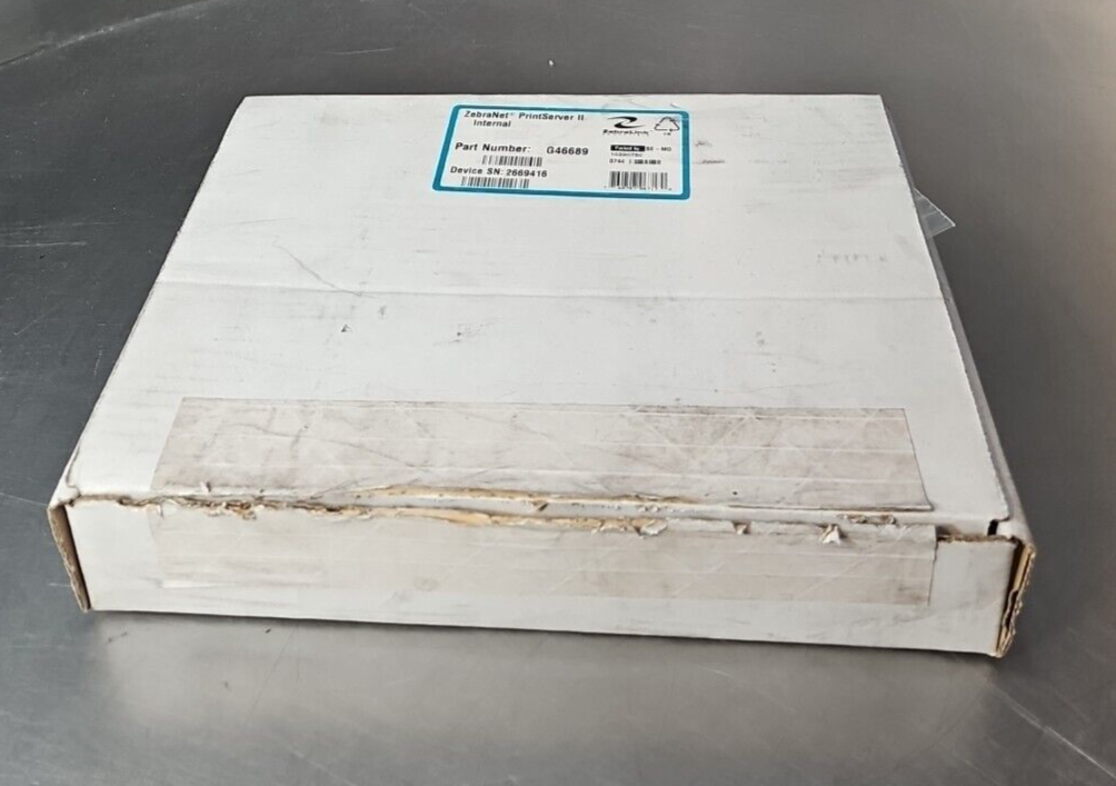 Genuine Zebranet 34011-002 Ethernet Print Server Network (BIN251)