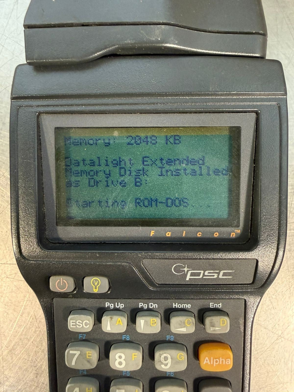 Psc Falcon 310 Barcode Data CollectionTerminal Scanner (9.3.1)