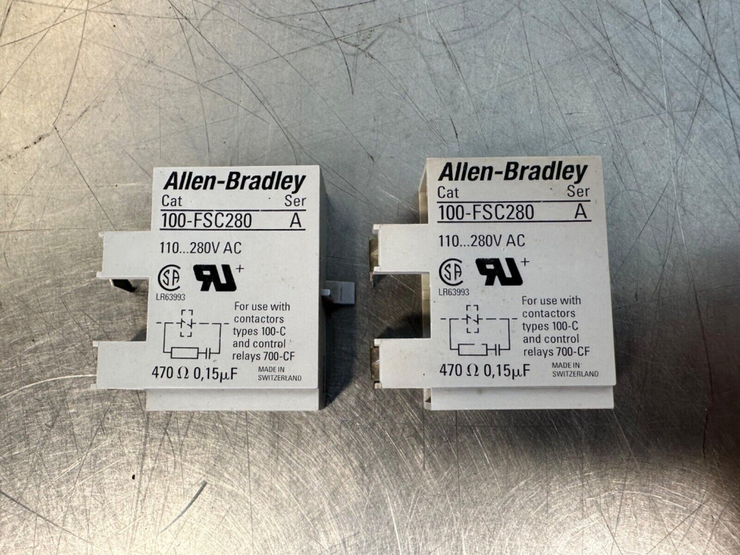 Allen-Bradley 100-FSC280 SER. A Surge Suppressor 100FSC280 (4B-27)