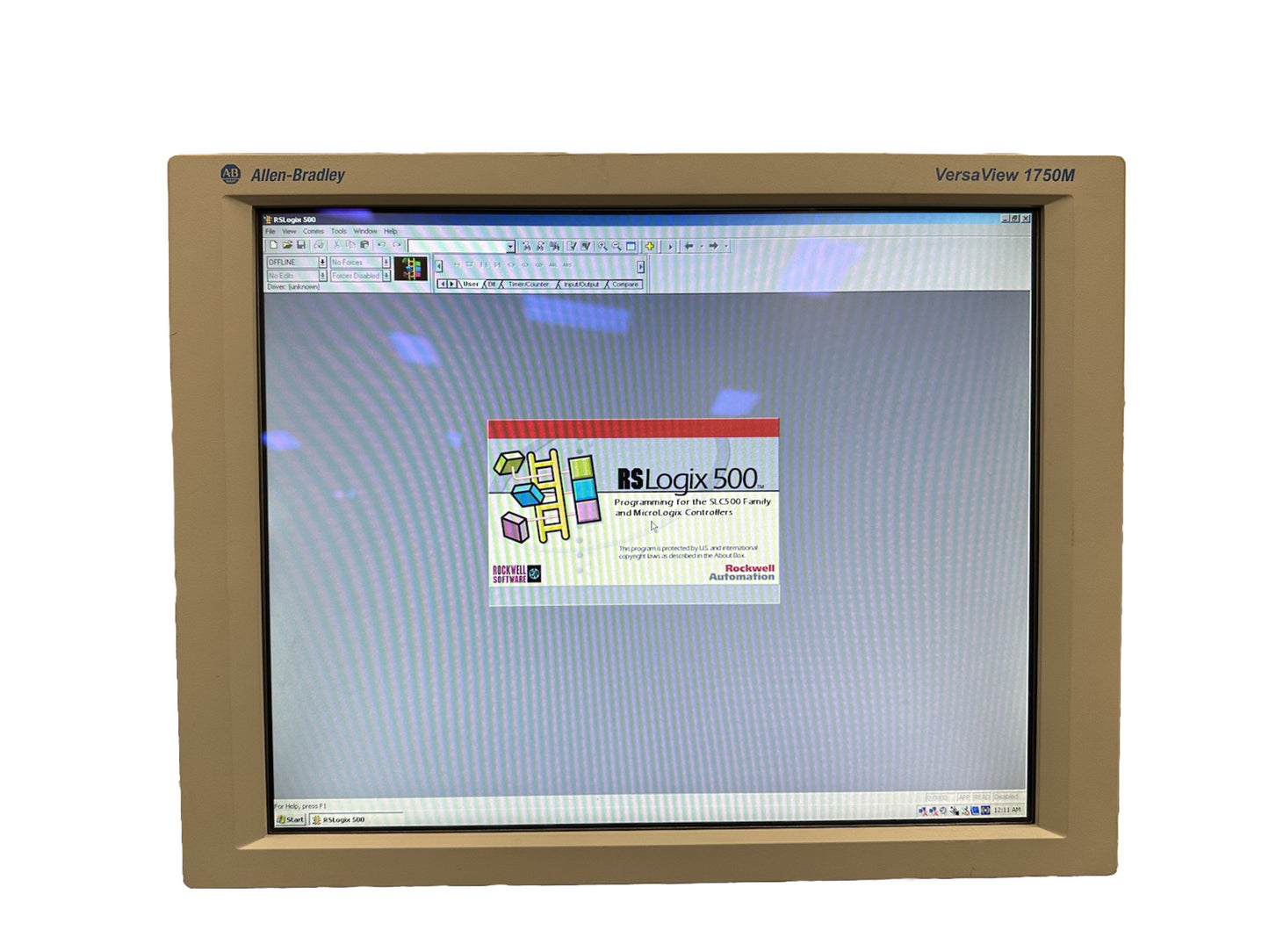 Allen-Bradley Painel Monitor 6176M-17VN With Base Ergotron (BIN-2.4.5)