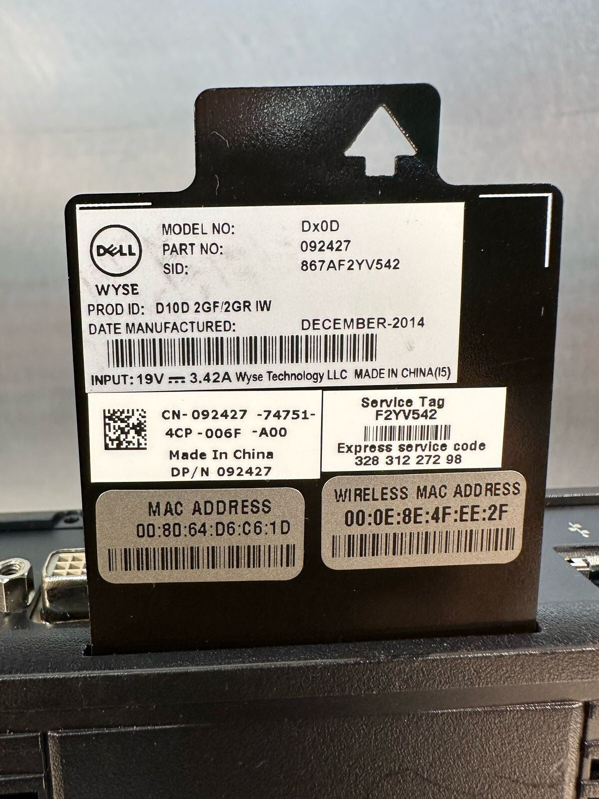 Dell Wyse Dx0D Thin Client D10D 2GF/2GR/W (4.5.4)