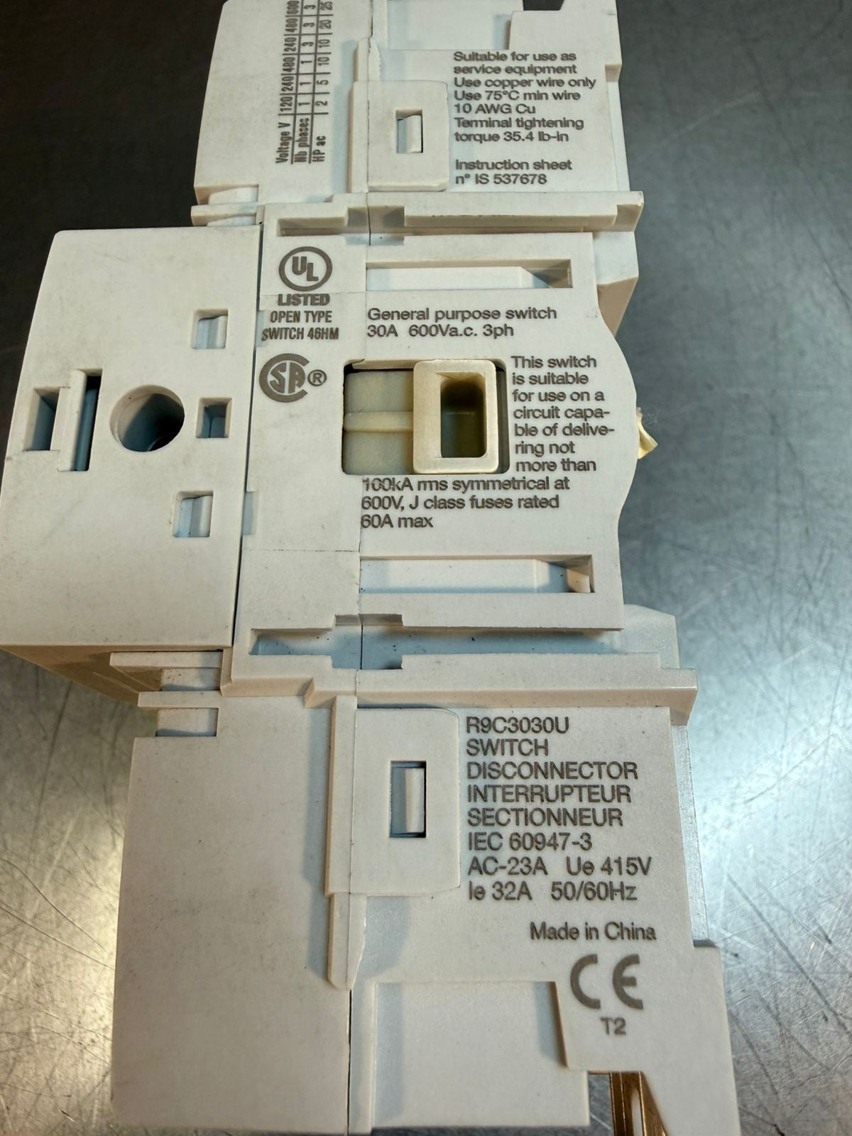 Eaton Corporation R9C3030U / R9C3030U (9.3.4)