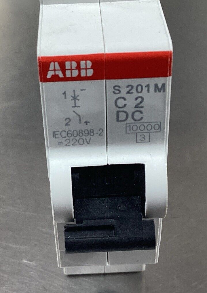 ABB S 201M C2 DC Circuit Breaker 2TAZ112100R0024 4C-15