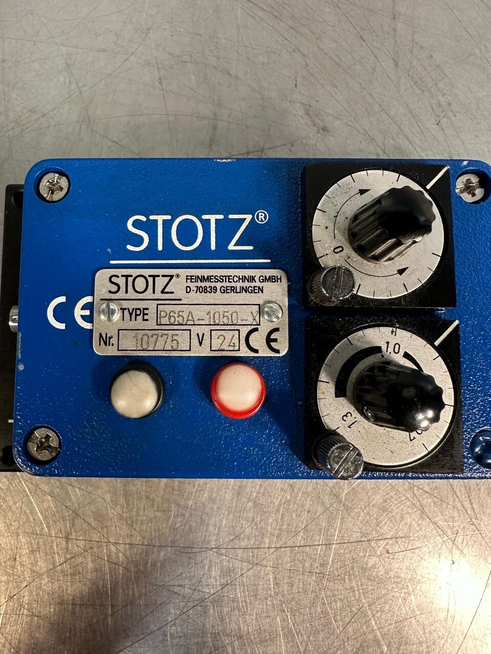 Stotz P65A-1050-X Air Pneumatic Electric Transducer Mod 24V (6.2.2)