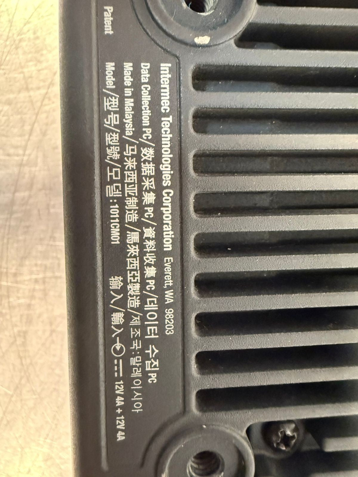 Intermec 1011CM01 Vehicle Mount Computer 12V 4A +12V 4A (12.5.3)