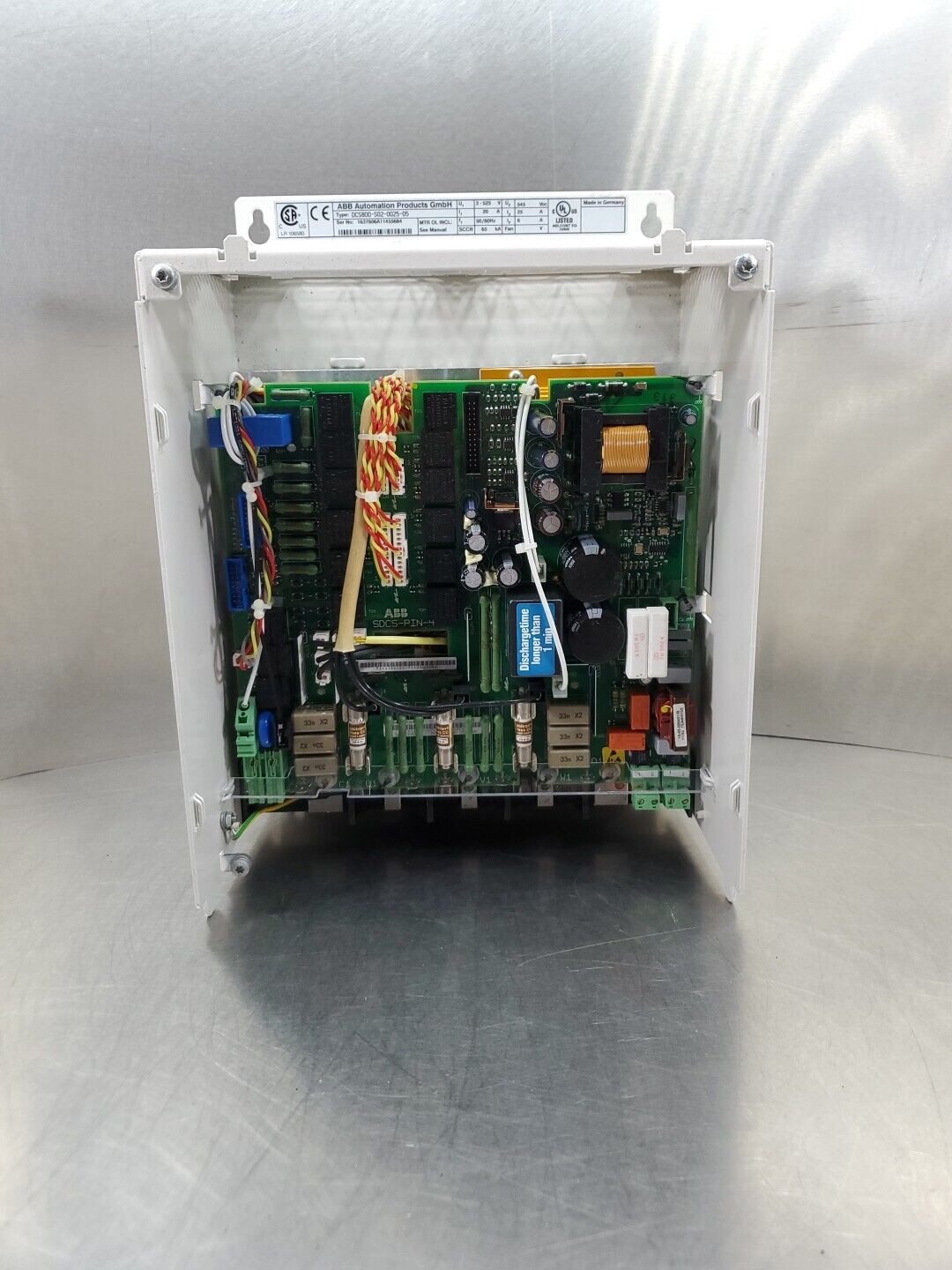 ABB DCS800S02002505 DC Drive, 3Phase 20A. 1D0 Palmetto