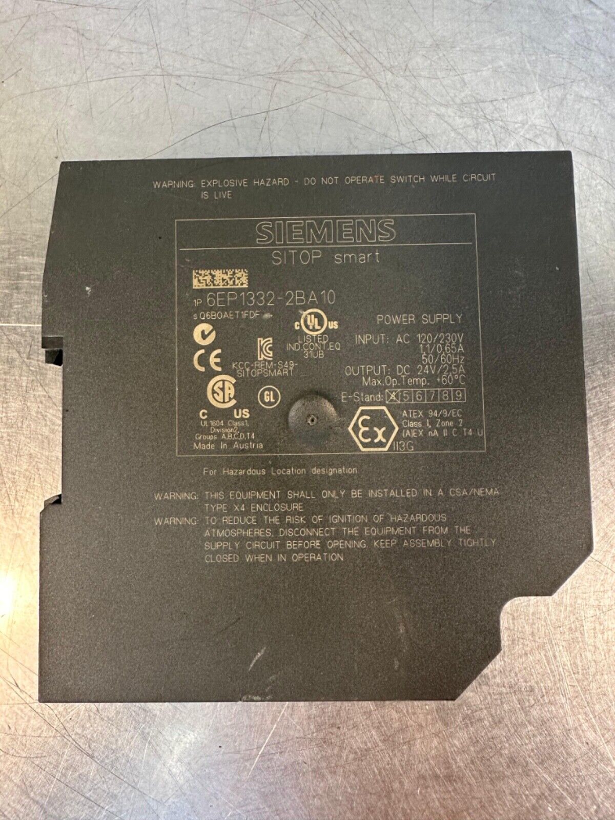 Siemens 6EP1332-2BA10 / 6EP13322BA10 Sitop (4c-39)