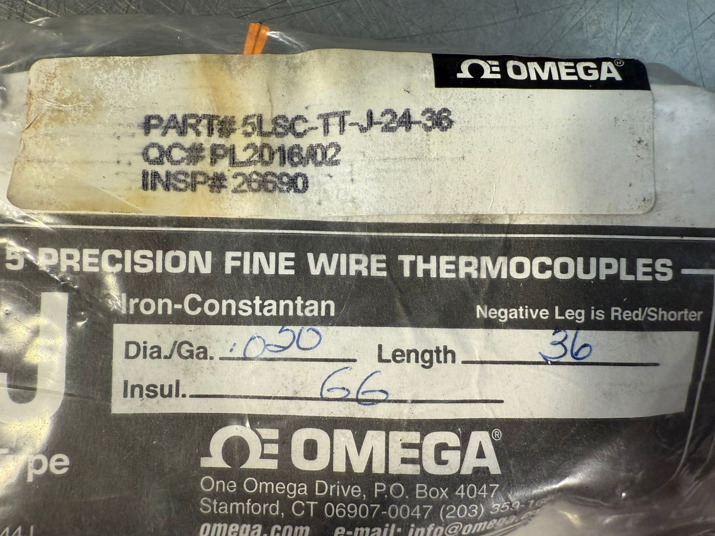 Omega Engineering 5LSC-TT-J-24-36 / PL2016-02 / 26690 (6.3.1)