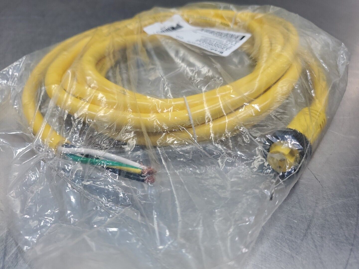 BRAD CONNECTIVITY 1300060232 3P FEMALE STRAIGHT 12' 16/3 PLC Cord. 5E-27