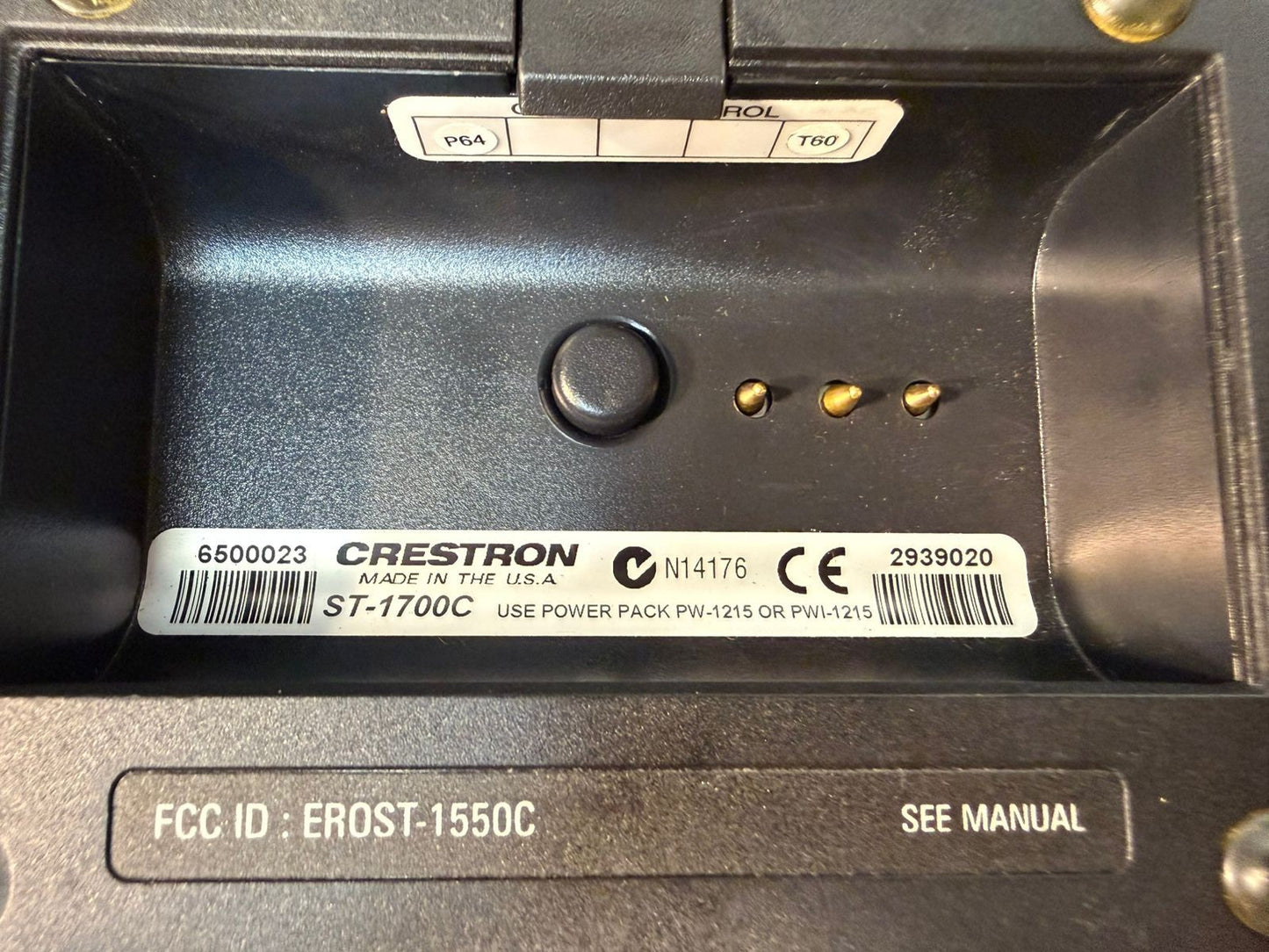 Crestron ST-1700C Touch Screen And Base St-Dsn (3.1.2)