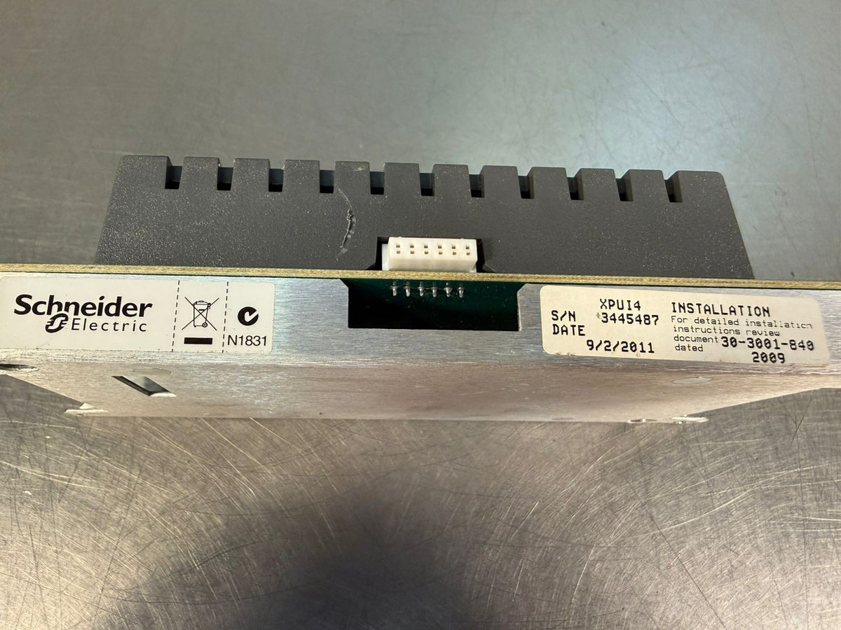 Schneider Electric XPUI4 Input power 24Vdc 50ma Andover Continuum (4.1.4)