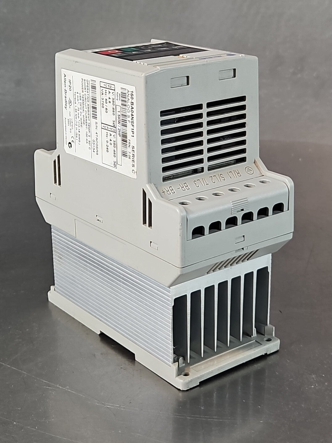 Allen Bradley 160-BA04NSF1P1 Ser C Variable Speed Drive (BIN344)