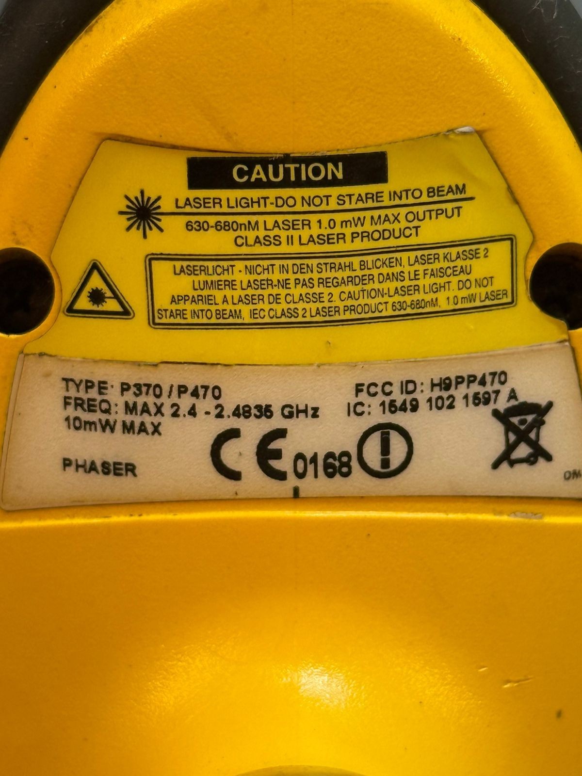 Symbol P370-P470 Wireless Scanner Handheld Scan (5.3.2)