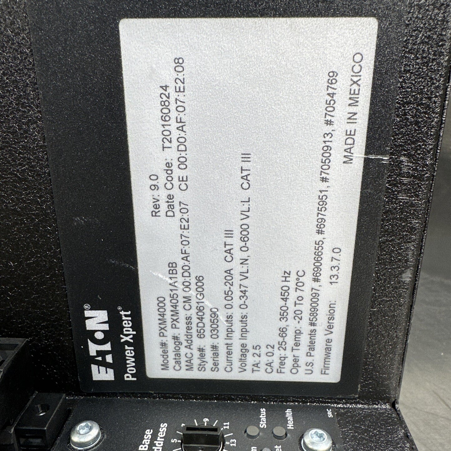 Eaton PXM4000 Power Uninterrupted Supply (PXM4051A1BB) (BIN-5.5.1)