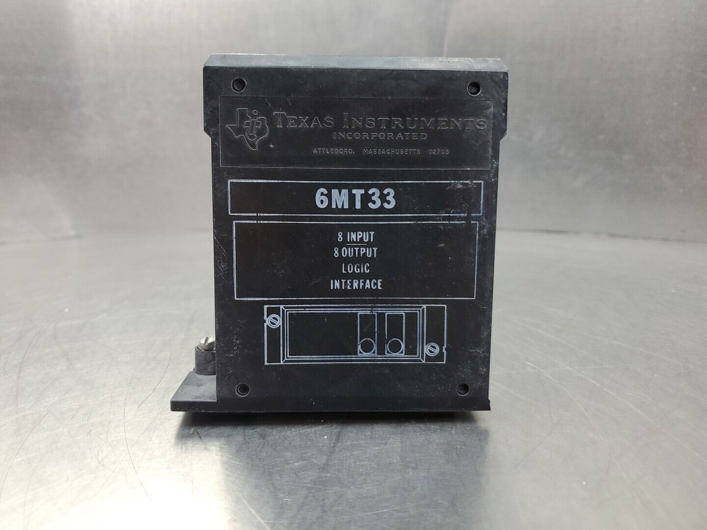 Texas Instruments 6MT33 Input/Output Module - ***See Description*** 3D-42