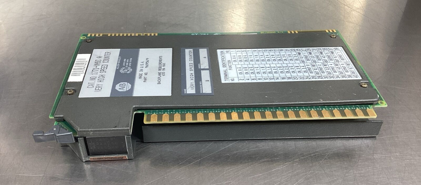Allen-Bradley 1771-VHSC A Very High Speed Counter Module Rev. B Ser. A 3C-33