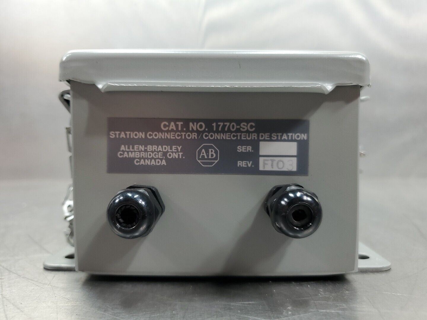 Allen Bradley 1770-SC Rev. FTO3 Station Connector Module 4E-33