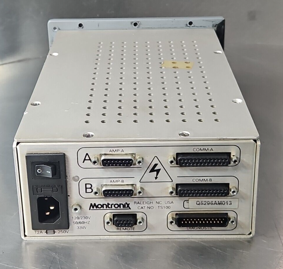 Montronix TS100 Tool Monitor Keypad Panel (BIN343)