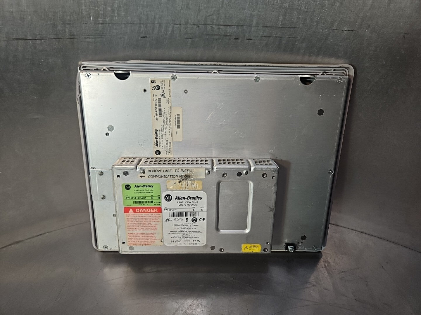 Allen Bradley 2711P-RDT12C Ser C PanelView Plus 1250 12.1" Display (BIN751)