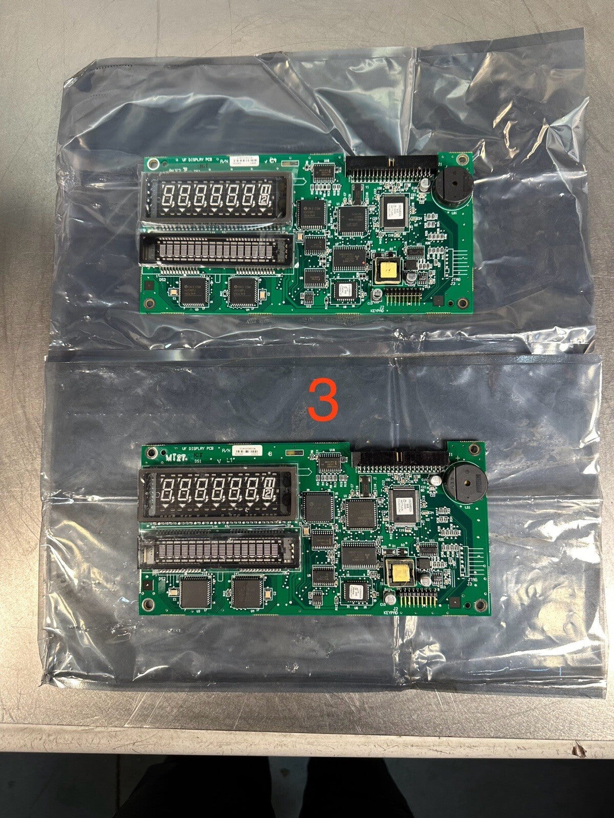 Mettler Toledo C16020600A VF Display PCB Circuit Board (BIN-1.4.2)