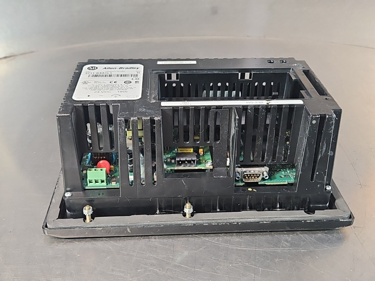 Allen Bradley 2711-K5A1L1 Ser H Panel View 550 (BIN535)