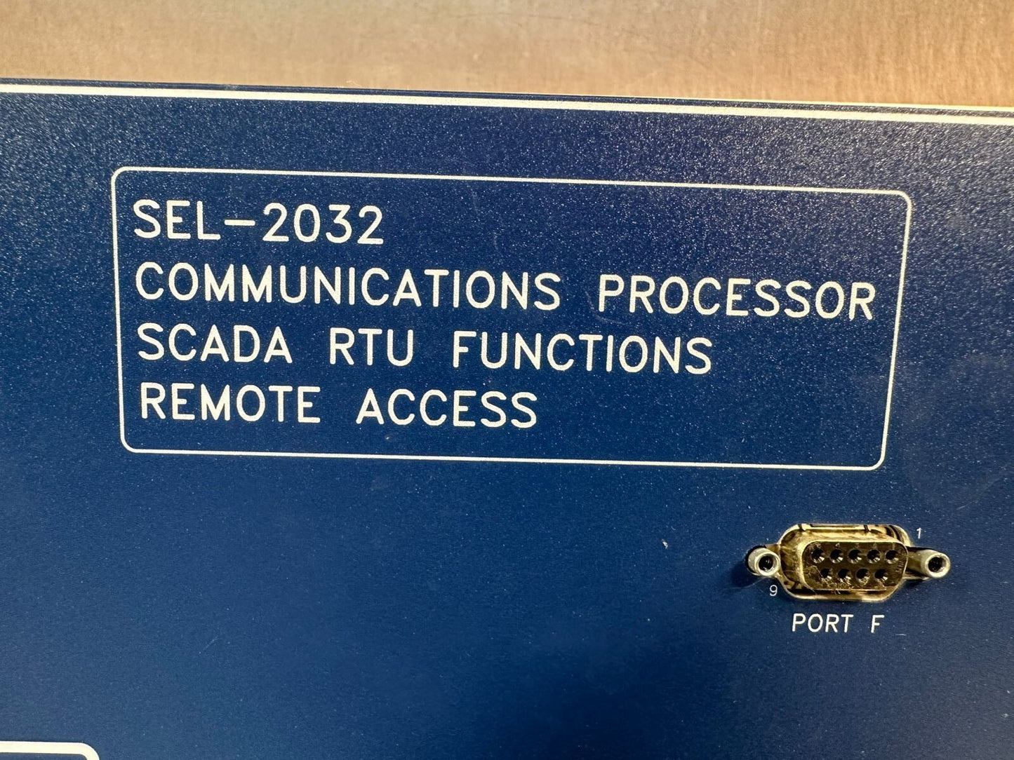 Schweitzer Engineering SEL-2032 Communications Processor (3.4.3)