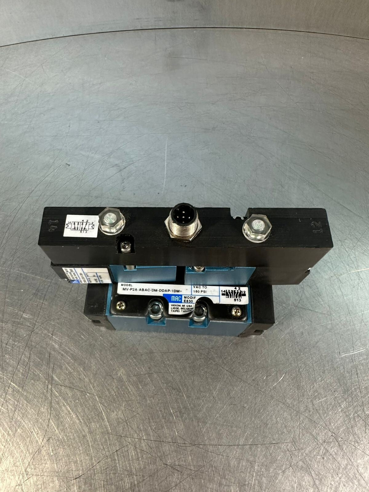 Mac MV-P2A-ABAC-DM-DDAP-1DM SOLENOID VALVE 150 PSI (1.1.1)
