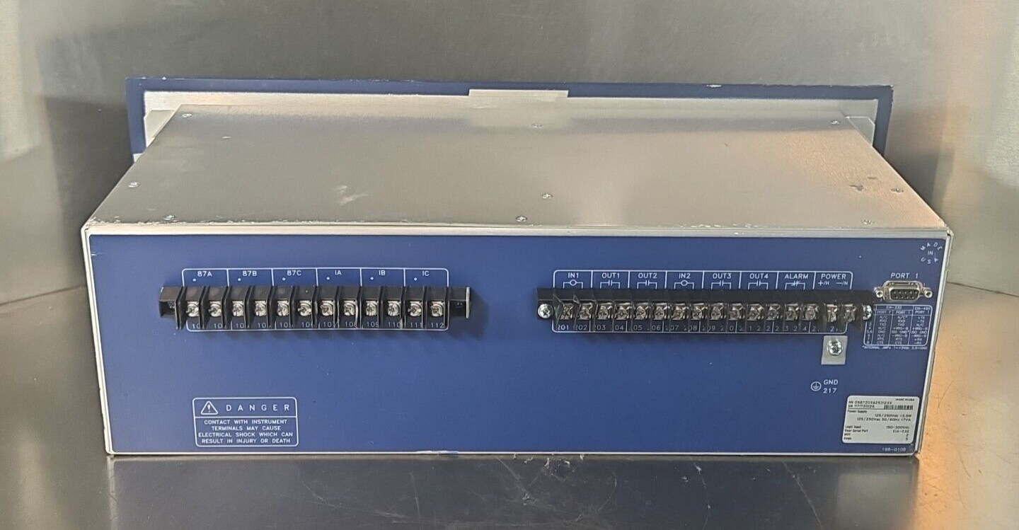 DPAC SEL-587Z High-Impedance Differential Relay PN:0587Z0X625312XX (BIN731)