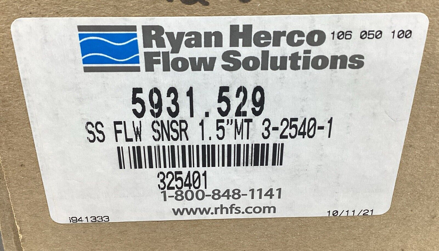 GEORG FISCHER SIGNET 198 840 035 FLOW SENSOR WITH WIRE ASSEMBLY 6B-4