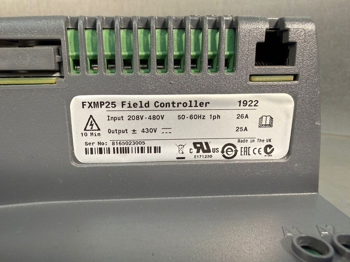 Nidec Control Techniques Fxmp25 Field Controller 208/480V 50/60Hz (6.5.1)