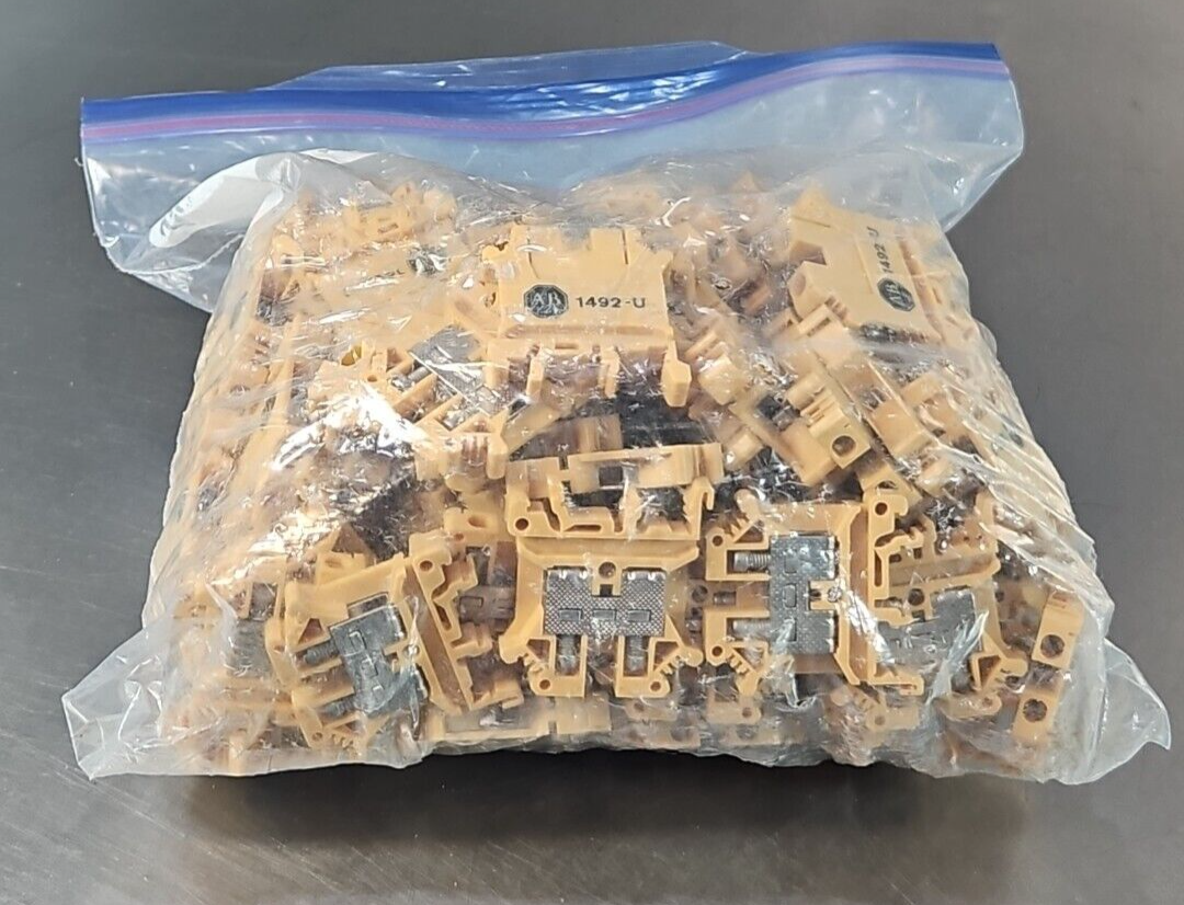 Allen-Bradley 1492-U Terminal Block Type UK 10 (LOT OF 40) loc4A11