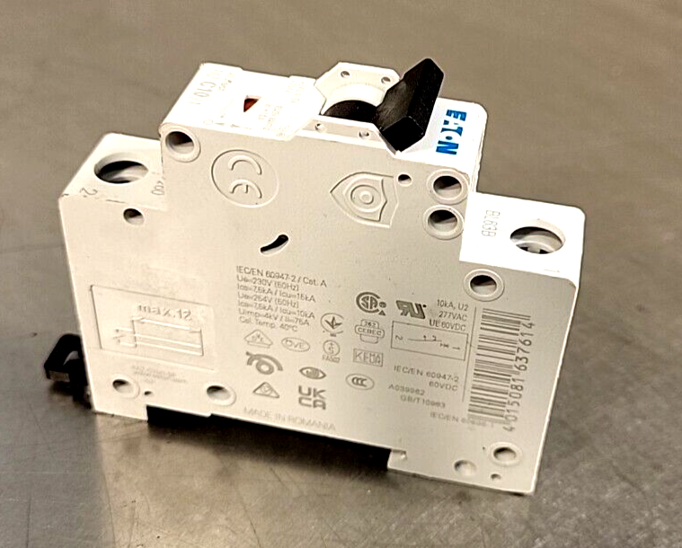 Eaton FAZ-C10/1- NA-SP XEffect 609472 A Moeller Series ((BIN 3.5.2)