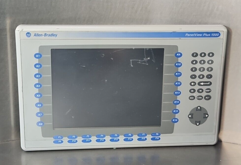 Allen Bradley 2711P-RDB10C / 2711P-RP1 SerB Keytouch display module        Loc2D