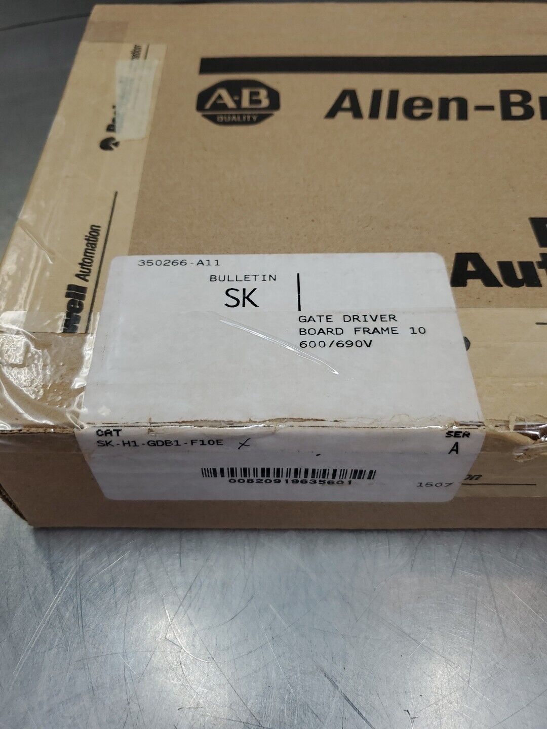 Allen Bradley SK-H1-GDB1-F10E Ser. A Gate Driver Board, Frame 10, 600/690V 3E-7