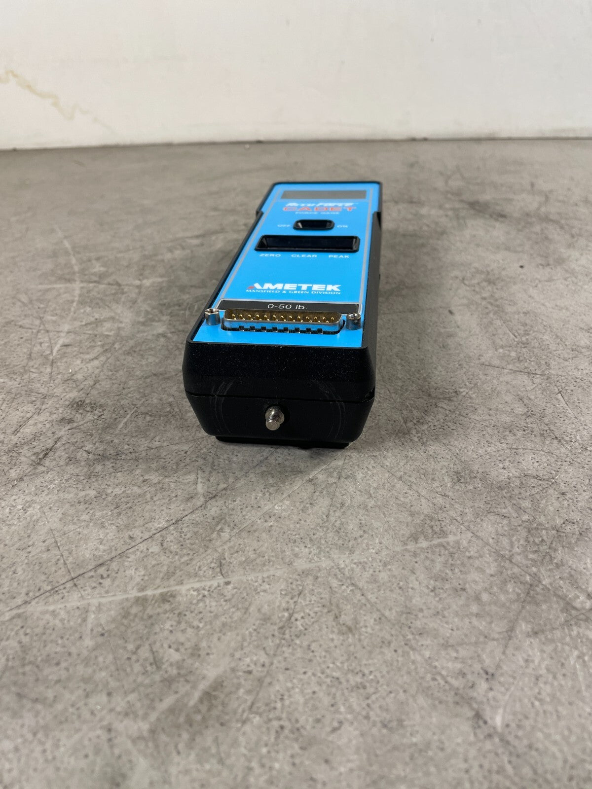 Ametek AccuForce FI-SGC004 Black/Blue Digital Display Cadet Force Gage LOC2D