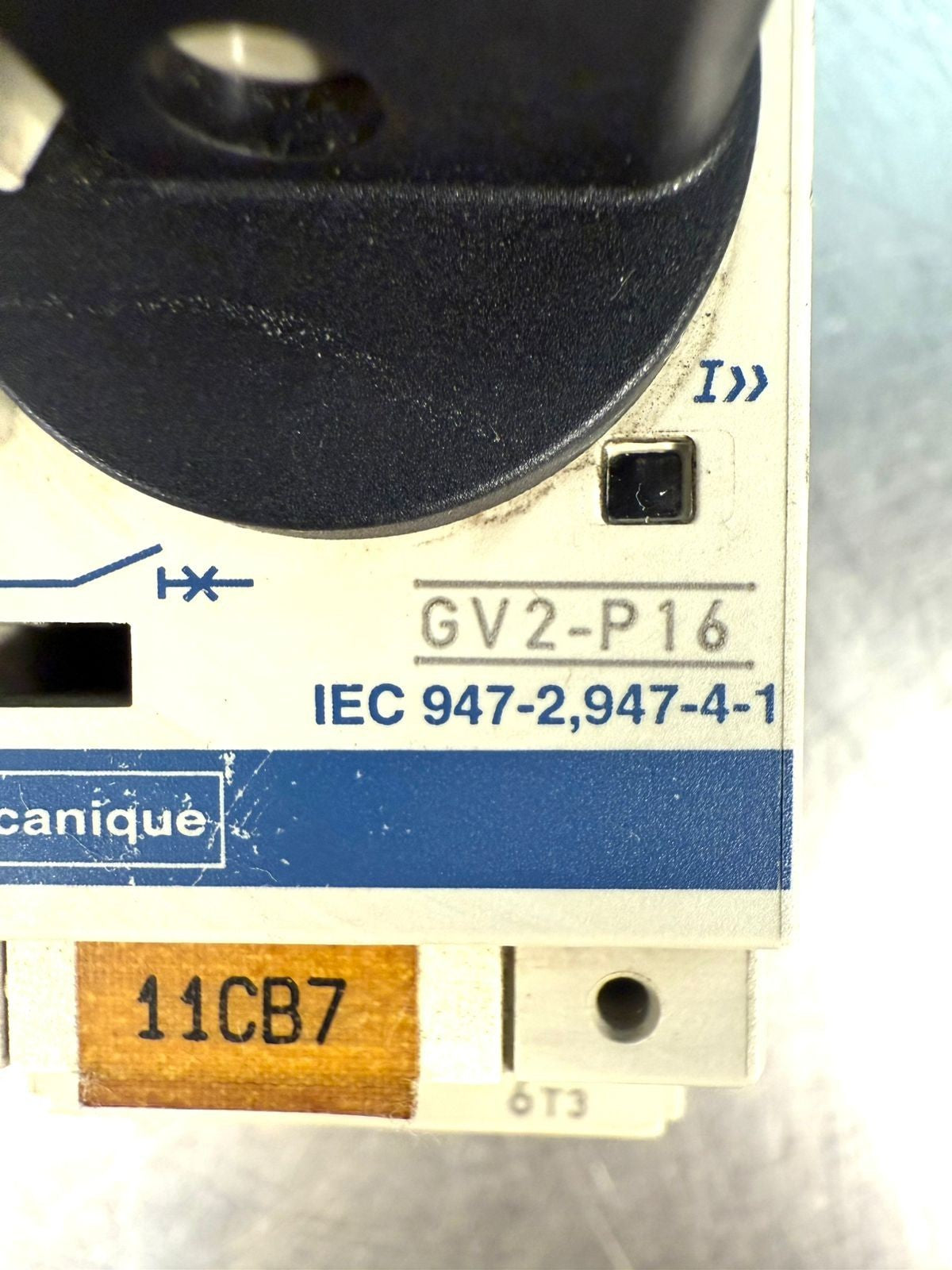 Telemecanique GV2-P16 IEC 947-2,947-4-1 (6.4.4)