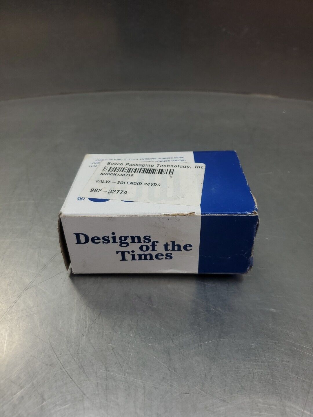 MAC 55B-12-PI-501CA Solenoid Valve, 2-Pos, 150PSI, 24V DC Coil. 6A-11