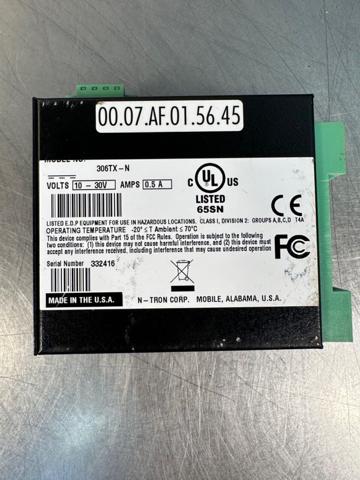 N-Tron 306TX-N / 306TXN 10-30v 0.5A (4E-32)