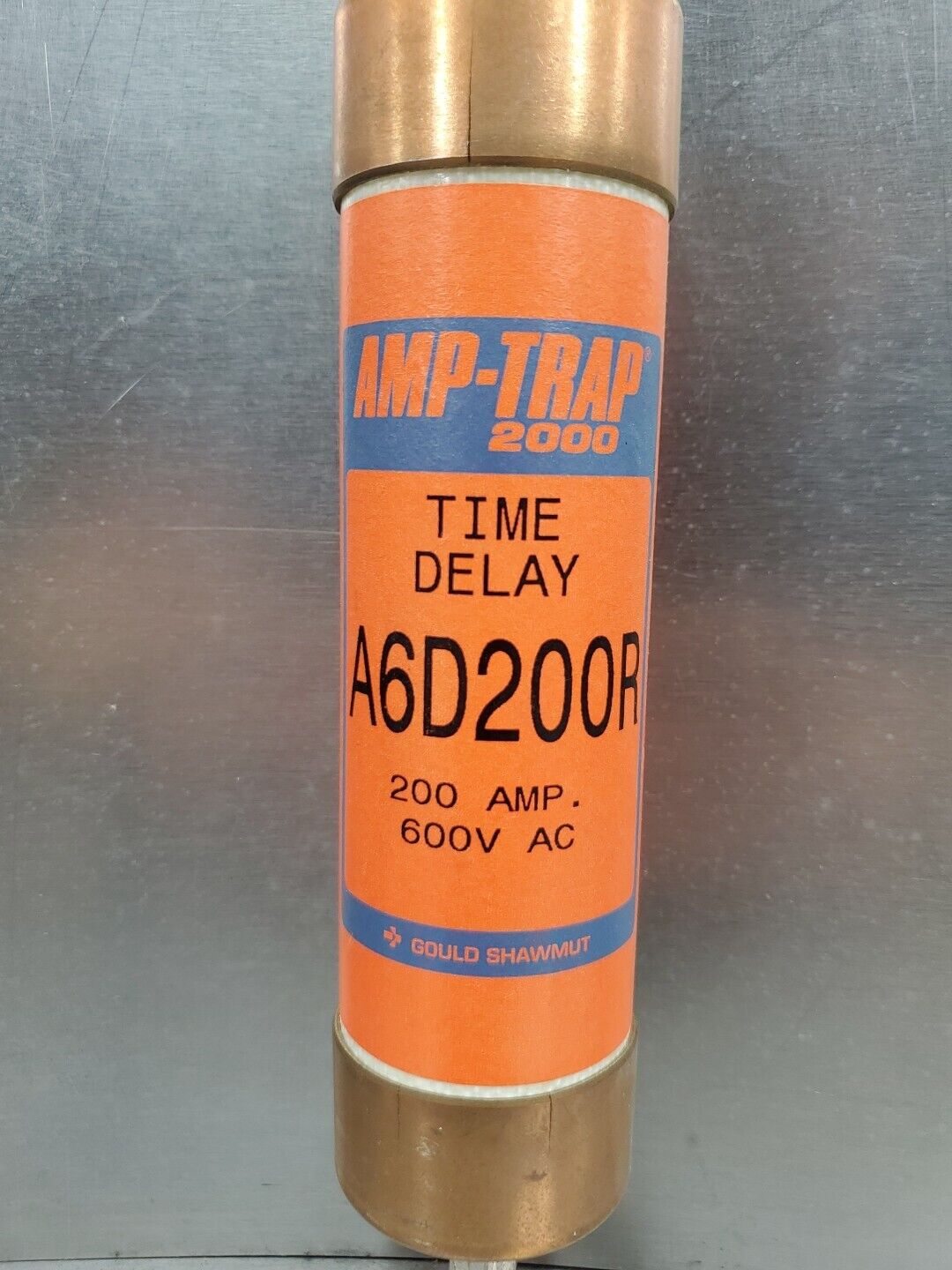Gould Shawmut A6D200R AMP-TRAP Fuse, 200A 600VAC. 4B-42