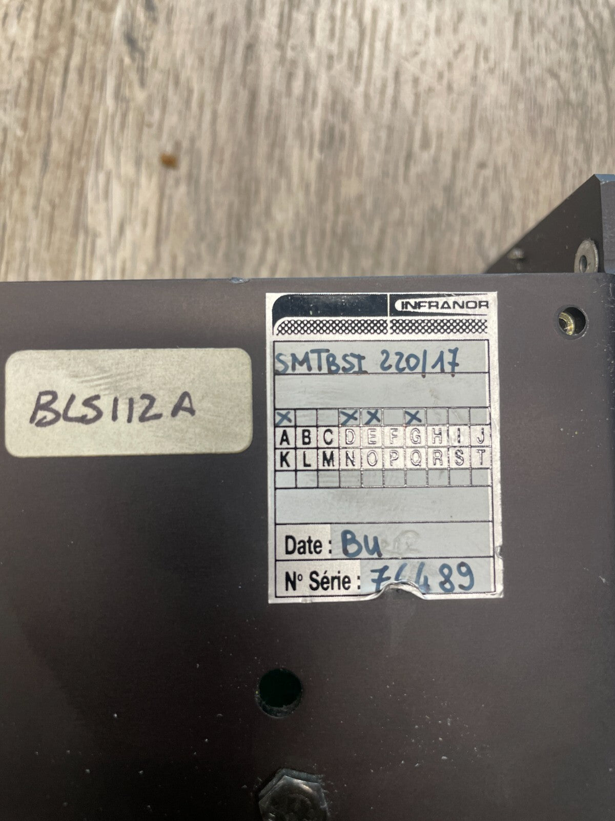 SMTBS220 - INFRANOR - SMTBS - 220 @2B(BIN4.4.3)