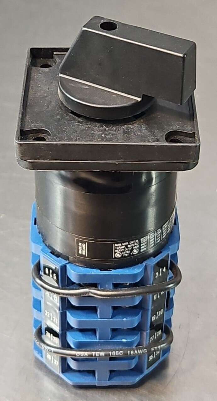 Krauss & Naimer 6AZ125L20850/001 AMS Rotary Switch (BIN334)