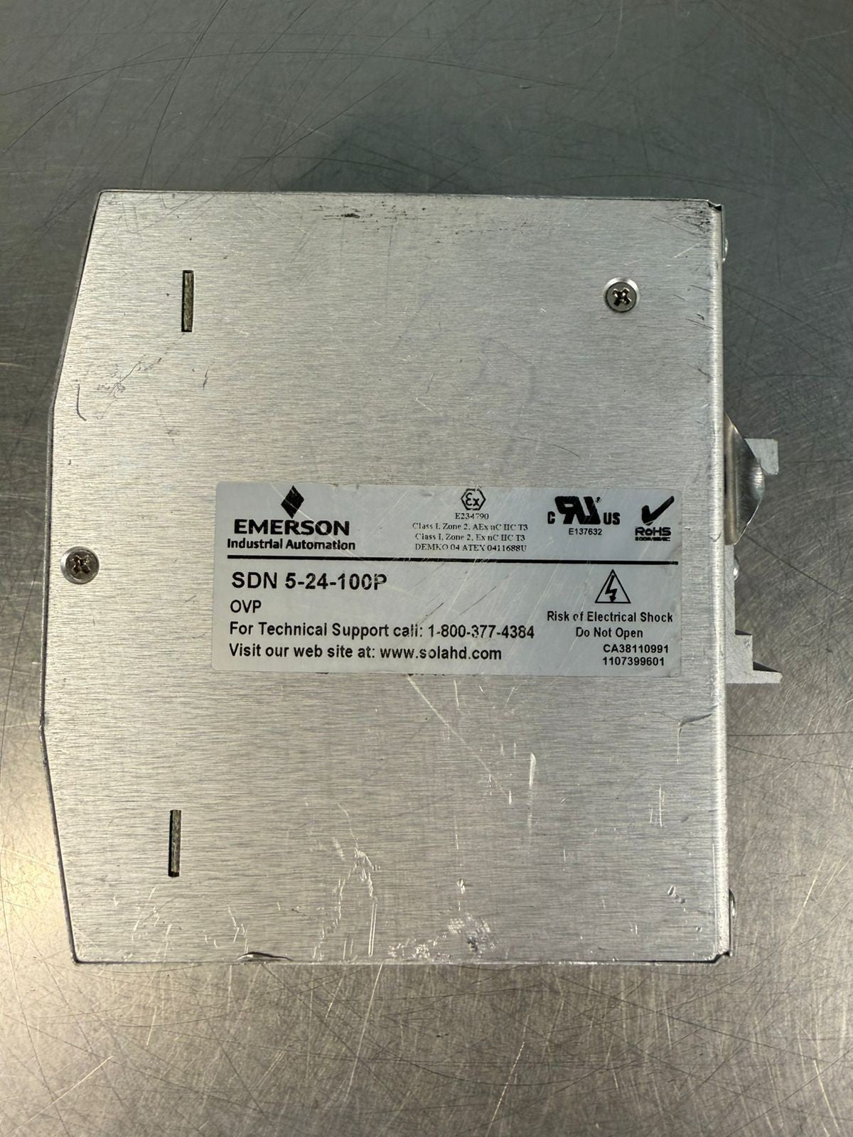 Sola Sdn 5-24-100P Power Supply Ovp (4.2.3)